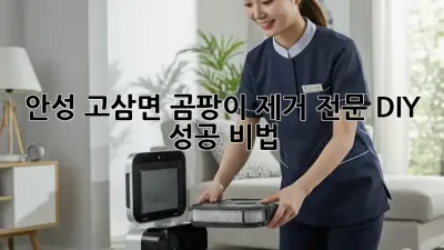 안성 고삼면 곰팡이 제거 전문: DIY 성공 비법